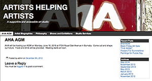 3418 Artists Helping Artists logo